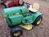 104. John Deere Model 210 Riding Lawn Tractor, Kohler Engine, 38 Inch Deck,