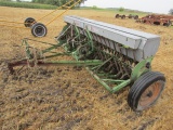 143. John Deere Van-Brunt 10 FT. Double Disc Grain Drill, Grass Seeder, Low