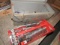 Tool box Containing Nice Group of Sockets, Pliers, Hammer, Breaker,