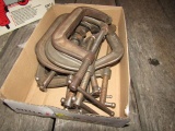 Box of 9 C Clamps