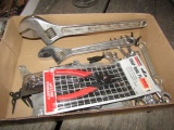 12 Inch & 15 Inch Diamond Adjustable Wrenches & Pliers