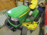 John Deere Model X720 Hydrostatic Lawn Tractor, 27 H.P., 54 Inch De