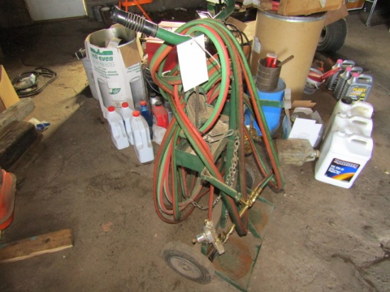 Acetylene Torch Kit and Cart