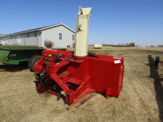 Farm King 8 FT Double Auger 3 Point Snow Blower