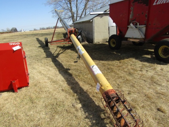 Westfield 8 Inch X 51 FT PTO Grain Auger with Poly Boot