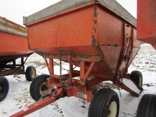 218. Killbros 250 Bu. +/- Gravity Box with Wooden Extensions on Newer H&S 1