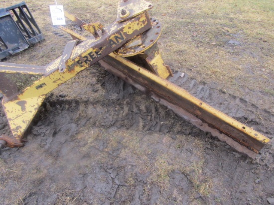 304. Freeman 8 FT. 3 Point Blade. Can Be Hydraulic Angle with Installation