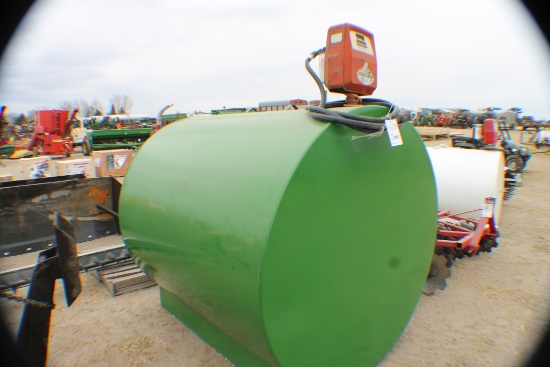 393. 295-569. 1000 Gallon Fuel Barrel with Electric Pump, Tax