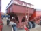 793. 348-834. 300 Bushel Gravity Box on Factory Four Wheel Wagon, T/ST3