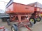 796. 217-605. Nu-Bilt 250 Bu. Gravity Box on Factory Wagon, T/ST3