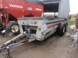 203. New Idea Model 363 Tandem Axle Manure Spreader, Poly Floor, Hydraulic