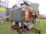 244. Super B Batch Style Grain Dryer, Transport Hubs, Needs Wheels, Ball Hi