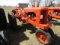 974. Late Model Allis Chalmers Model WD Tractor, 13.6 X 28 Inch Un-Matched