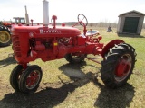 963. Nice Farmall B Tractor, Culti-Visioin, 11.2 X 24 Inch Rear Tires, Fend