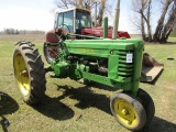 968.John Deere Model B Tractor, Cast Wheels, Electric Start, PTO, Illegible