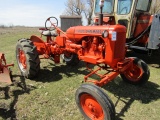 972. Allis Chalmers Model CA Tractor, Wide Front, Single Hydraulics, PTO, S