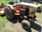 165. Case 444 Garden Tractor, Snow Blower, Rear Mounted Tiller, (2) Mower D