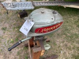 170. Green Johnson Out Board Motor