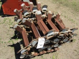 181. Set Of Loegering 13 Inch Skid Loader Steel Tracks