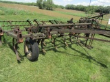 208. Glencoe 13 FT. Hydraulic Lift Field Cultivator with 2 Bar Harrow