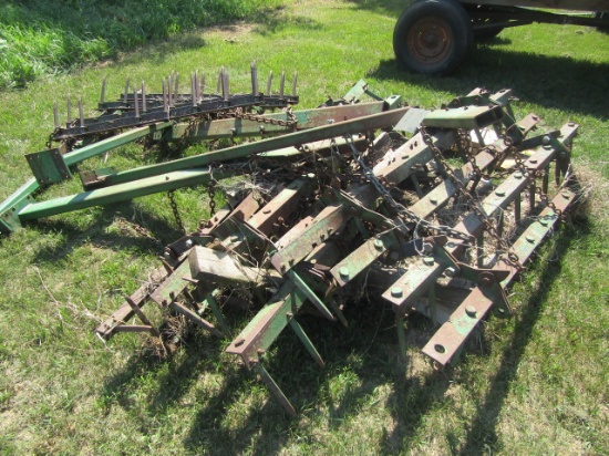 813. 3 Section ( Approx. 16 FT. Total) Spike Tooth Harrow For Disc or Field