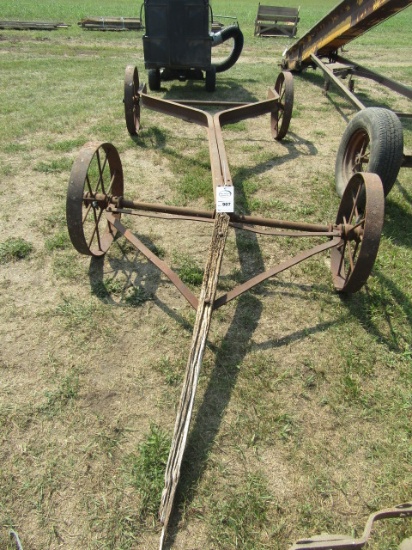 907. Small Steel Wheel Wagon