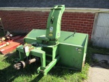 512. John Deere Model 686 8 FT. Single Auger 3 Point Snow Blower, Integrate