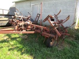 517. Brady 18 FT. Field Cultivator with Shop Built Cable Fold Winch