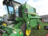 548. Very Clean John Deere Model 4435 Hydrostatic Diesel Combine, Grain Los