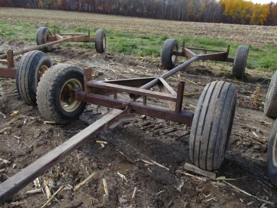 825. Harms HD Four Wheel Wagon, Extension Pole, Long Reach, Wagon Only