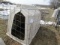 707. Calftel Calf Hut with Rear Bedding Door & Wire Panel