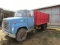 754. 1971 Ford 600 Gas Truck, 4 X 2 , 14 FT. Wilrich Steel Grain Box, Hoist