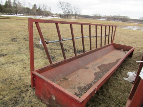 100. Notch 15 FT. Fence Line Feed Bunk