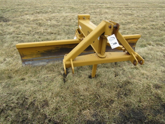 106. HD Bison 8 FT. 3 Point Blade, Can Be Hydraulic Angle with Installation