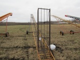 125. Approx. 50 FT. Bale Elevator on Transport with Bale Slide and Electric