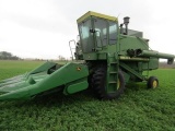 168. John Deere Model 6600 Diesel Gear Drive Combine, 23.1 X 26 Tires, Stra