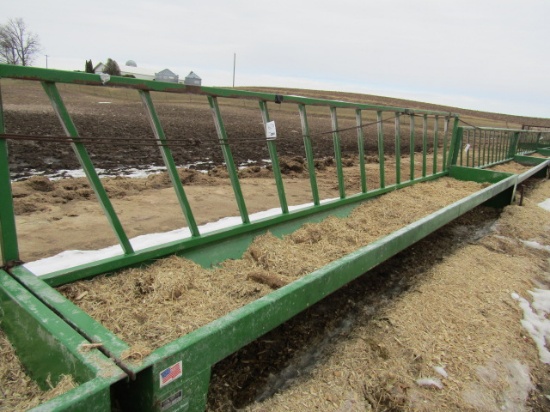 296. Notch 20 FT. Fence Line Feed Bunk