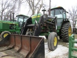 357. 1978 John Deere Model 4240 Diesel Tractor, Sound Guard Cab, Quad, Dual