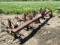 456. Noble 4 Row Wide 3 Point Danish Tooth Cultivator