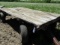 458. 6 X 12 FT. Wooden Bed Rock Trailer with Hydraulic Hoist on Colby Four