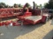 610. 238-1255. Nice 6 FT. X 10 FT. Single Axle Skid Loader Trailer, Ramps,