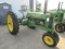 709-A204-231. 1938 John Deere Unstyled B, Hand Crank, Very Good 12.4 x38 Inch Rubber, New Front