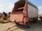 797. 387-989. Gehl 980 16 FT. Forage Box on Gehl 12 Ton Tandem Axle Wagon,