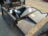 584. 584. 221-521. Erskine 6 FT. Hydraulic Skid Loader Brush Mower, Tax