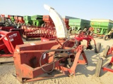 603. 378-1031. Schweiss 8 FT. Double Auger 3 Point Snow Blower, Hyd. Spout,