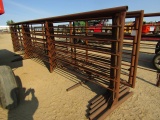 668. 210- (7) 24 FT. Free Standing Corral Panels, 68 Inches High, Your Bid