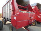 687. 227-363. Gehl 970 16 FT. Forage Box Ser. # 48137, With Pequea Tandem A