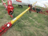 824. 273-522. Westfield 8 X 61 Auger with Leeson 7.5 H.P. Electric Motor, N