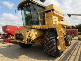 845. 393-1075. 1994 New Holland Model TR 97 Twin Rotor Diesel Combine, Air,
