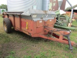 1653. H&S Model 235 Single Axle Manure Spreader, Poly Floor, Hyd. Endgate,